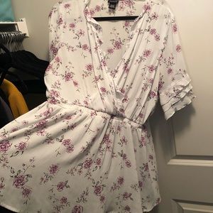Torrid size 2 floral shirt